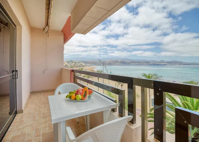 Huge Balcony Over Canteras By Canariasgetaway