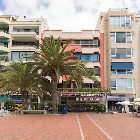 Huge Balcony Over Canteras By Canariasgetaway