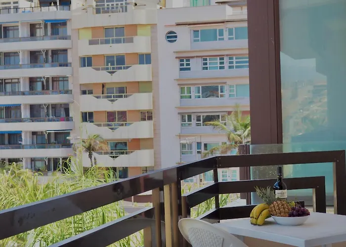 度假居 Huge Balcony Over Canteras By Canariasgetaway