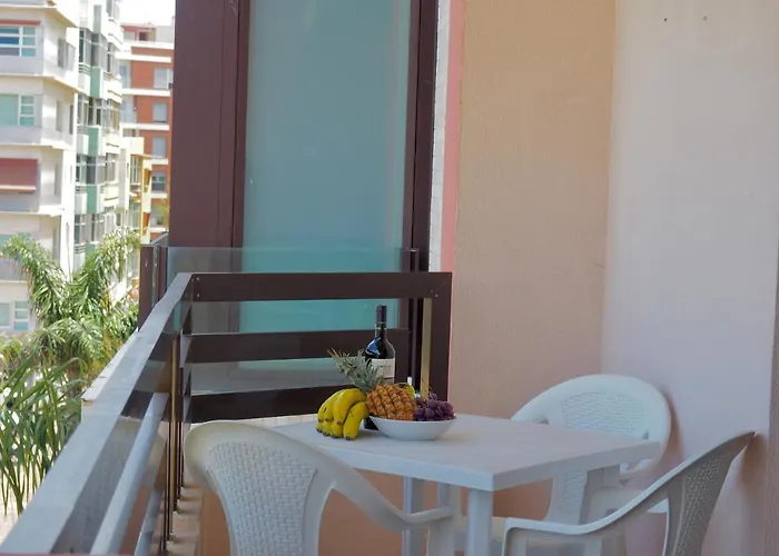 度假居 Huge Balcony Over Canteras By Canariasgetaway