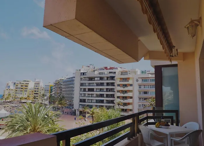 度假居 Huge Balcony Over Canteras By Canariasgetaway *