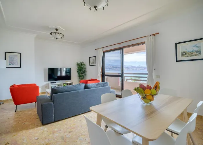 Huge Balcony Over Canteras By Canariasgetaway